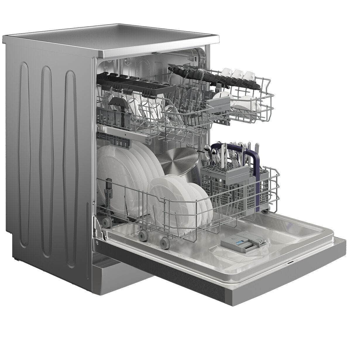 NEW Beko Freestanding Dishwasher 14 Place Stainless Steel BDFB1430X