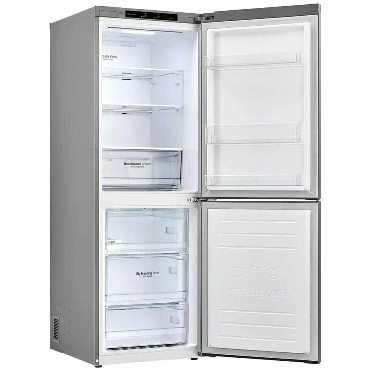 NEW LG 306L Bottom Mount Fridge Stainless Steel GB-335PL