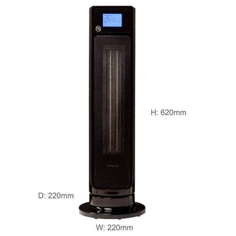 NEW Omega Altise Ceramic Tower Heater 2400W AALTURASB