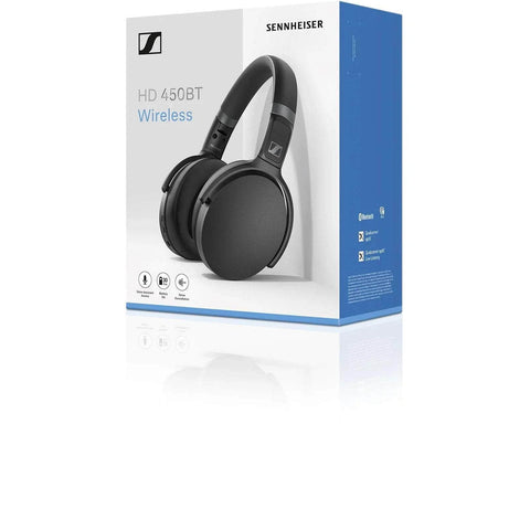 NEW Sennheiser HD 450BT Wireless Noise Cancelling Headphones - Black *AU STOCK*