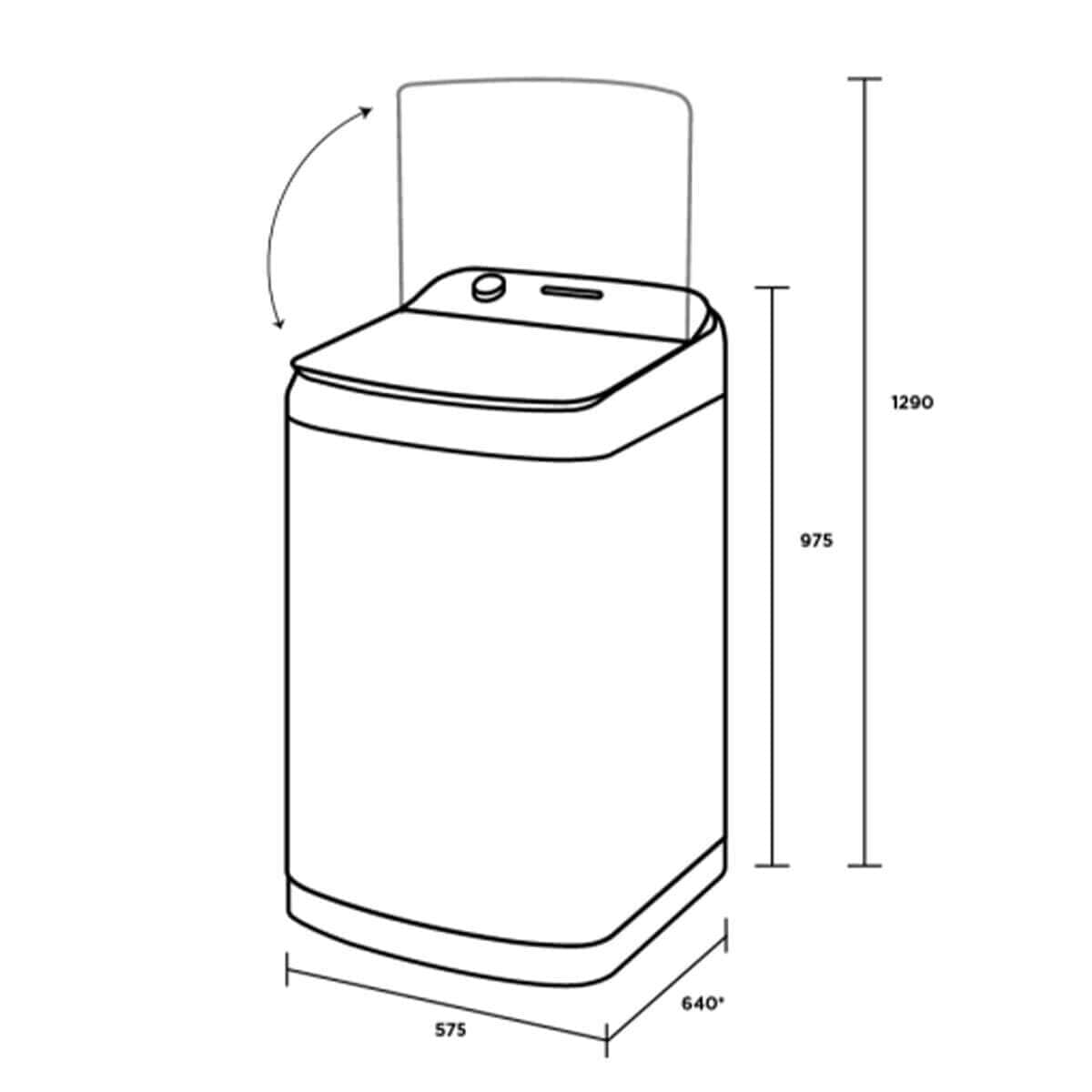 NEW Westinghouse 7Kg Top Load Washing Machine WWT7084J5WA