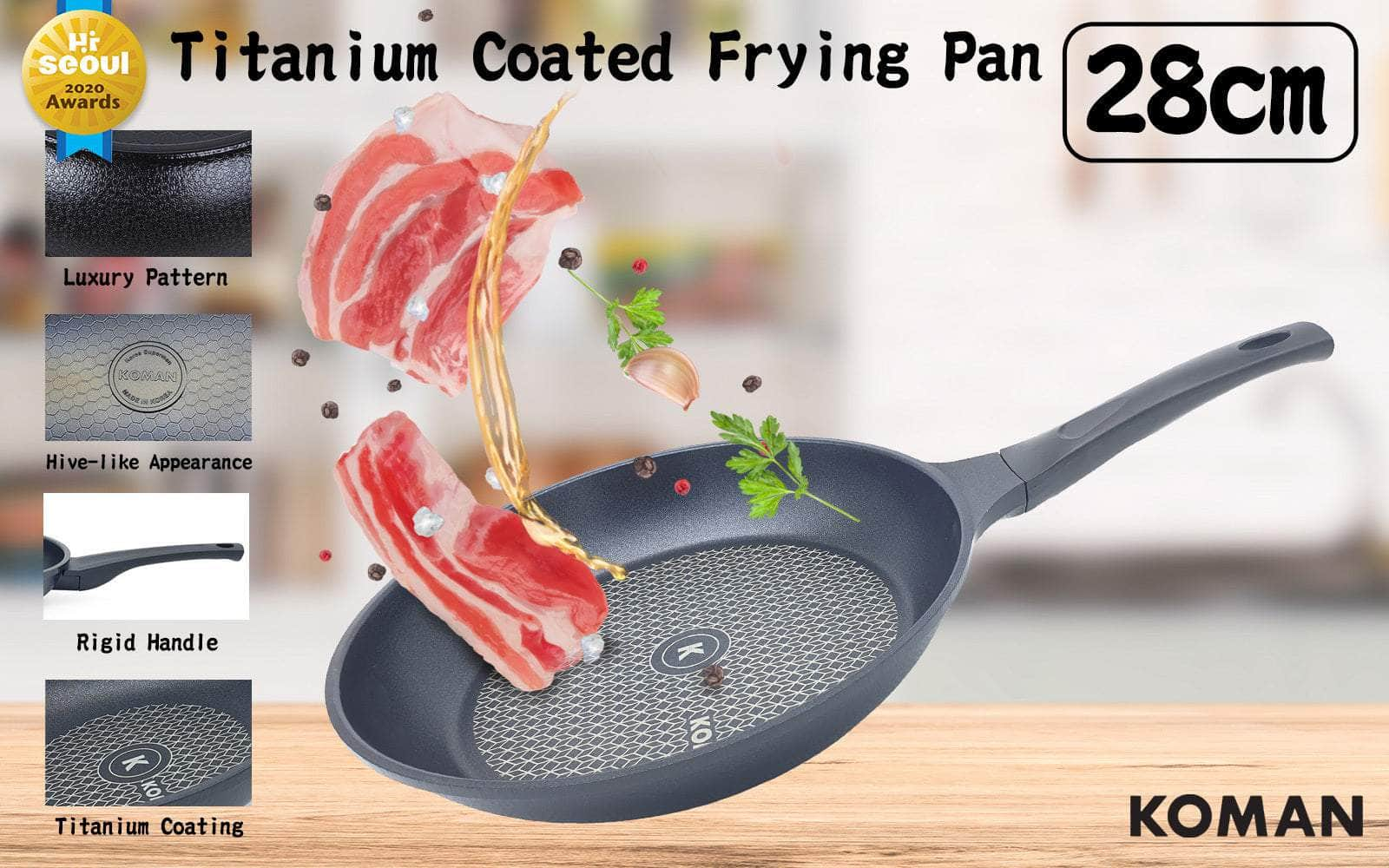 Non-Stick Titanium Coating Frying Pan 28cm