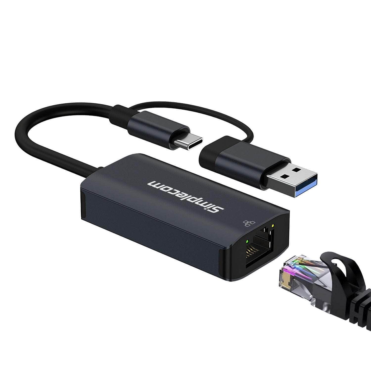 Nu315 Usb-C/Usb-A To Gigabit Ethernet Adapter