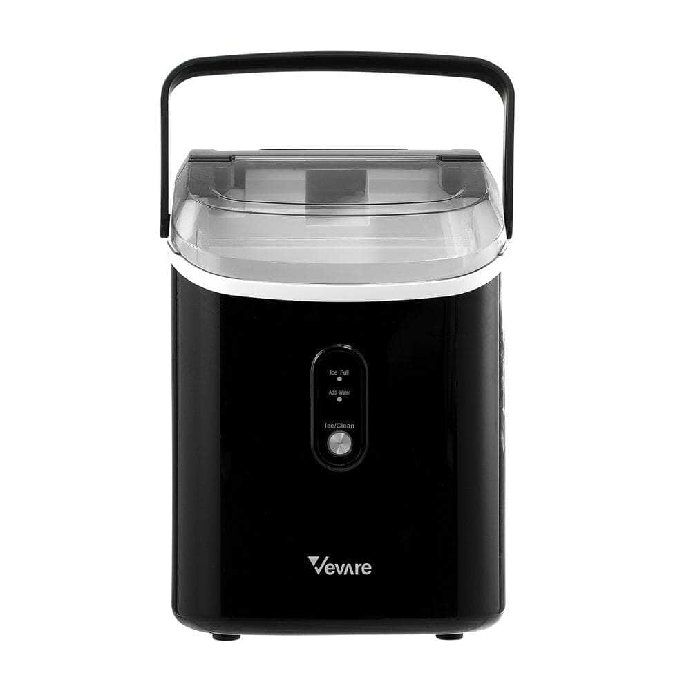 Nugget Portable Ice Maker with Ice Cube Scoop 15kg Black