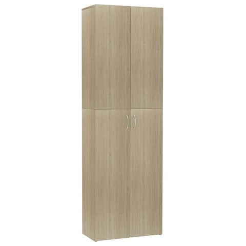 Office Cabinet Sonoma Oak Chipboard