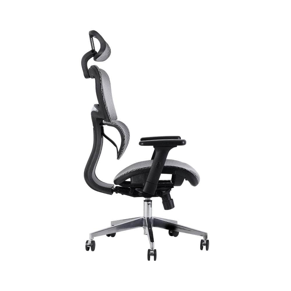 Office Chair Computer Gaming Chair Mesh Net Seat Grey