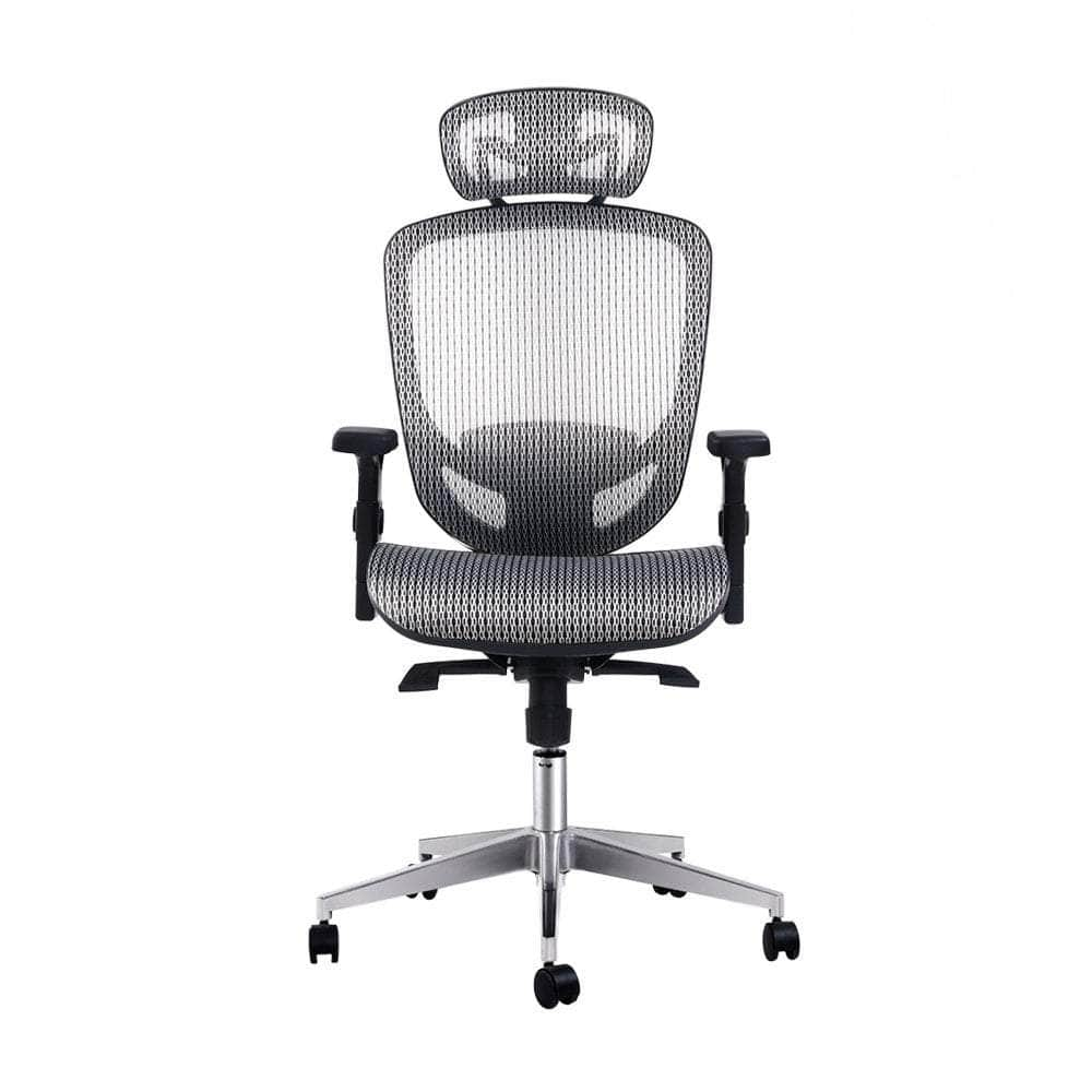 Office Chair Gaming Chair Computer Chairs Mesh Net Seating Grey