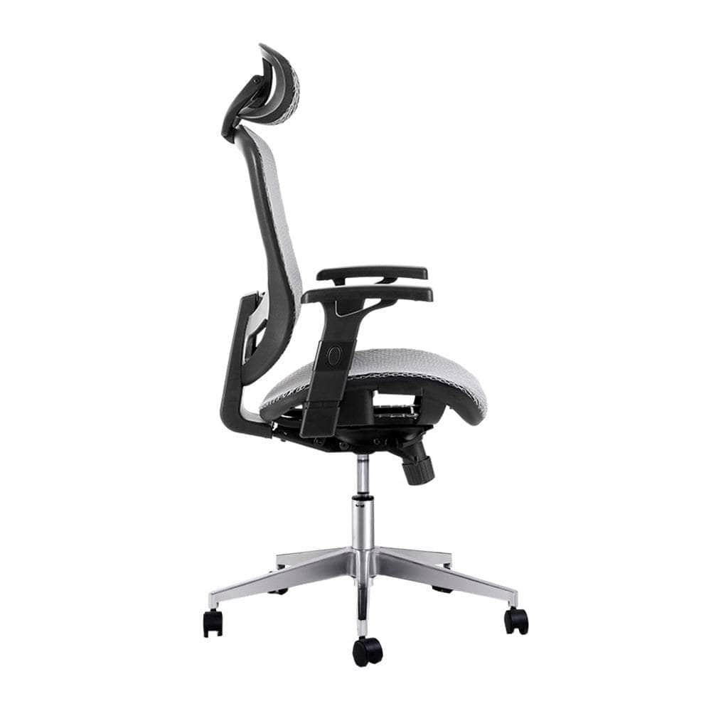 Office Chair Gaming Chair Computer Chairs Mesh Net Seating Grey