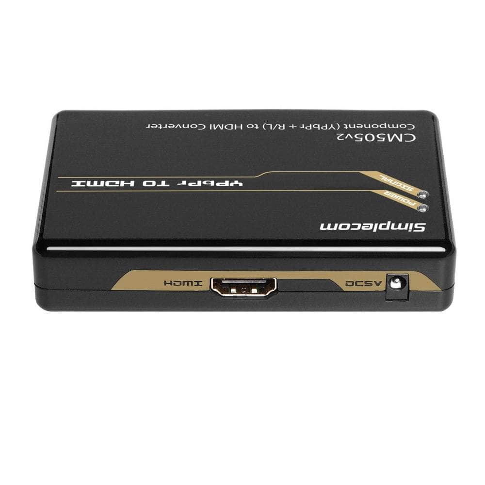 Omponent (Ypbpr + Stereo R/L) To Hdmi Converter Full Hd 1080P