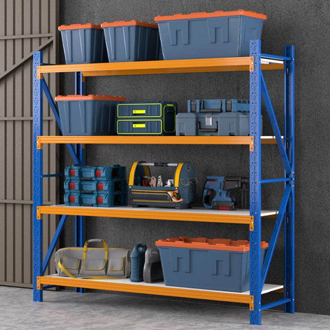 Organize Your Garage with Warehouse Rack - Steel Shelves