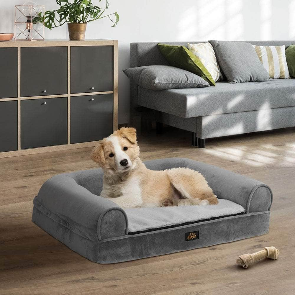 Orthopedic Dog Bed Memory Foam Removable Cover Large