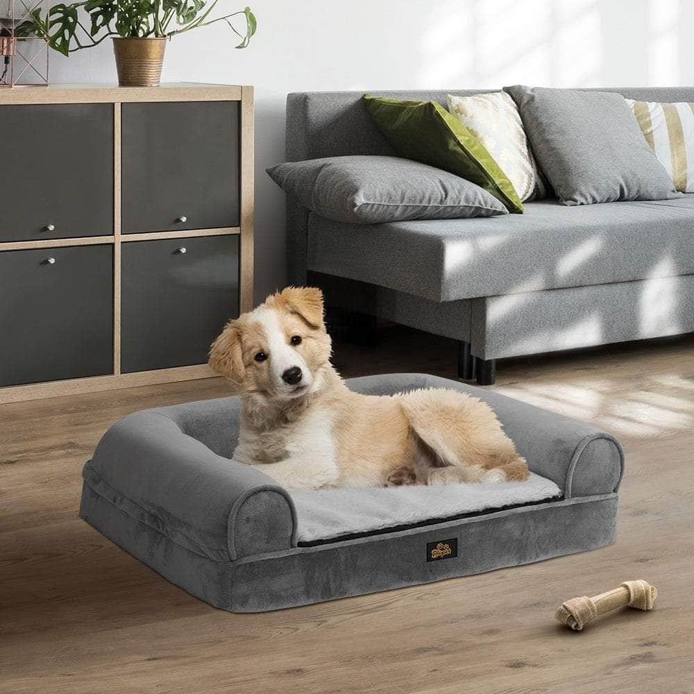 Orthopedic Dog Bed Memory Foam Removable Cover Large