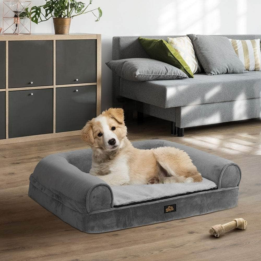 Orthopedic Dog Bed Memory Foam Removable Cover Large