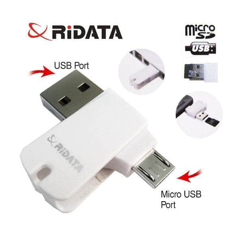 Otg Mobile Phone Microsd Card Reader (Otg Compatible)