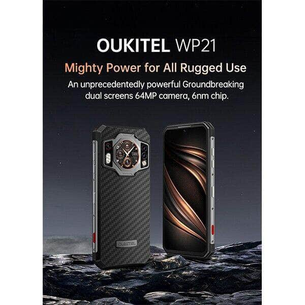 "OUKITEL WP21: 12GB RAM, 256GB Storage