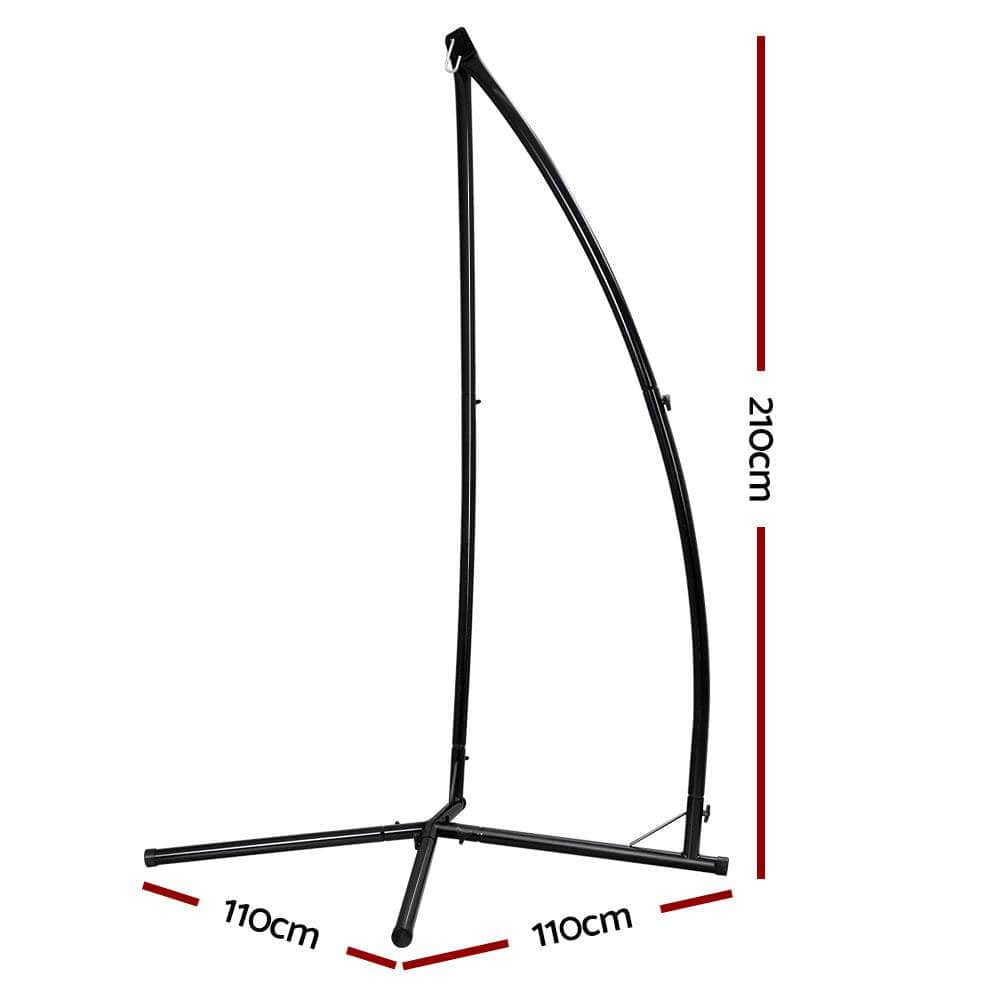 Outdoor Hammock A Shape Steel Frame