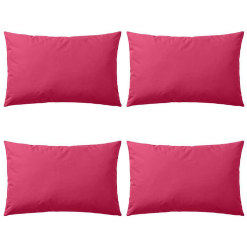 Outdoor Pillows 4 pcs (Pink)