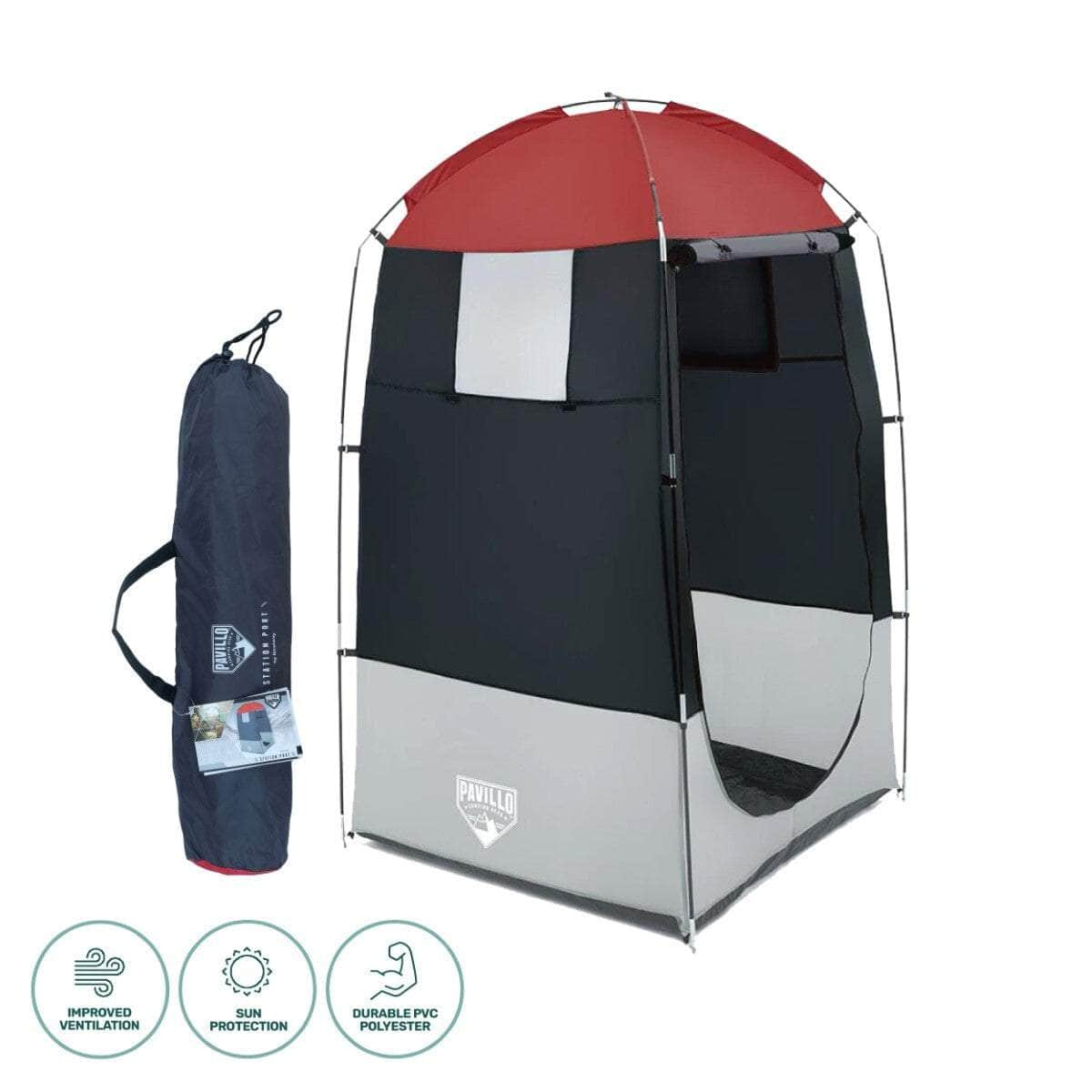 Outdoor Portable Change Room Tent Spacious Zippered Door