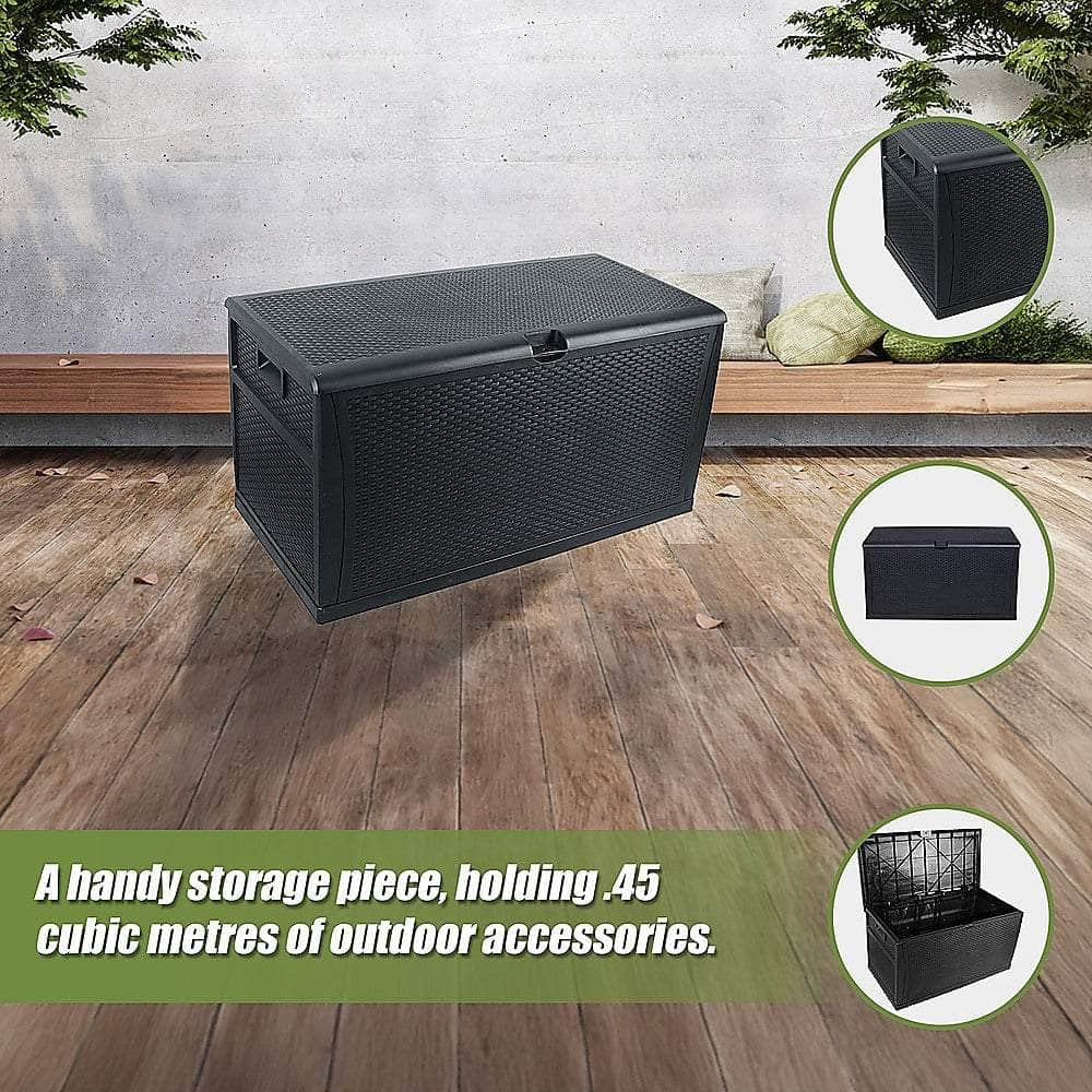 Outdoor Storage Bench Box 450L