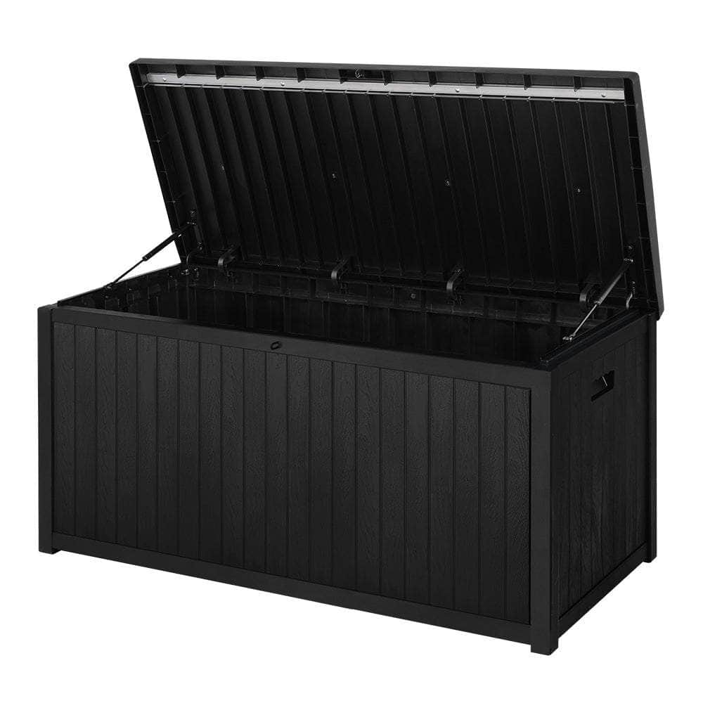 Outdoor Storage Box 430L Bench Seat Indoor Garden Toy Tool Sheds Chest