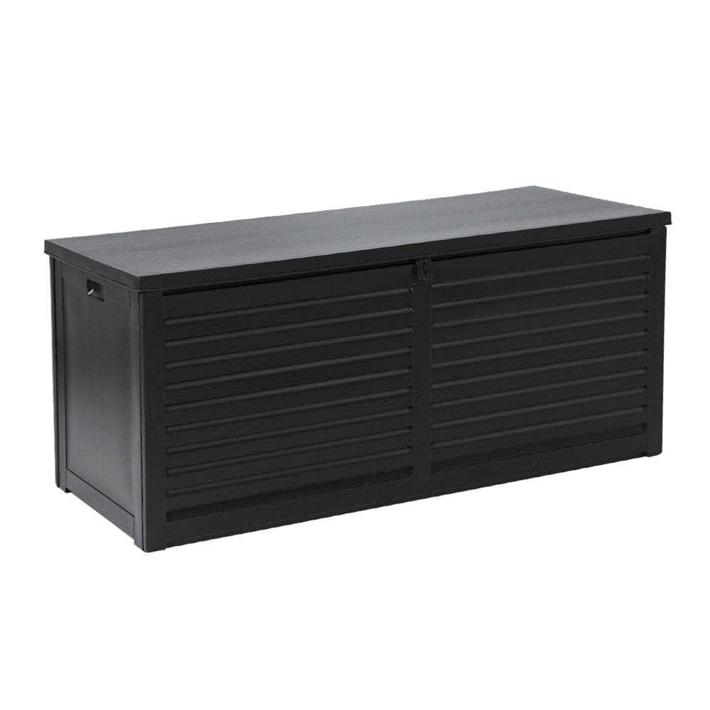 Outdoor Storage Box 490L black