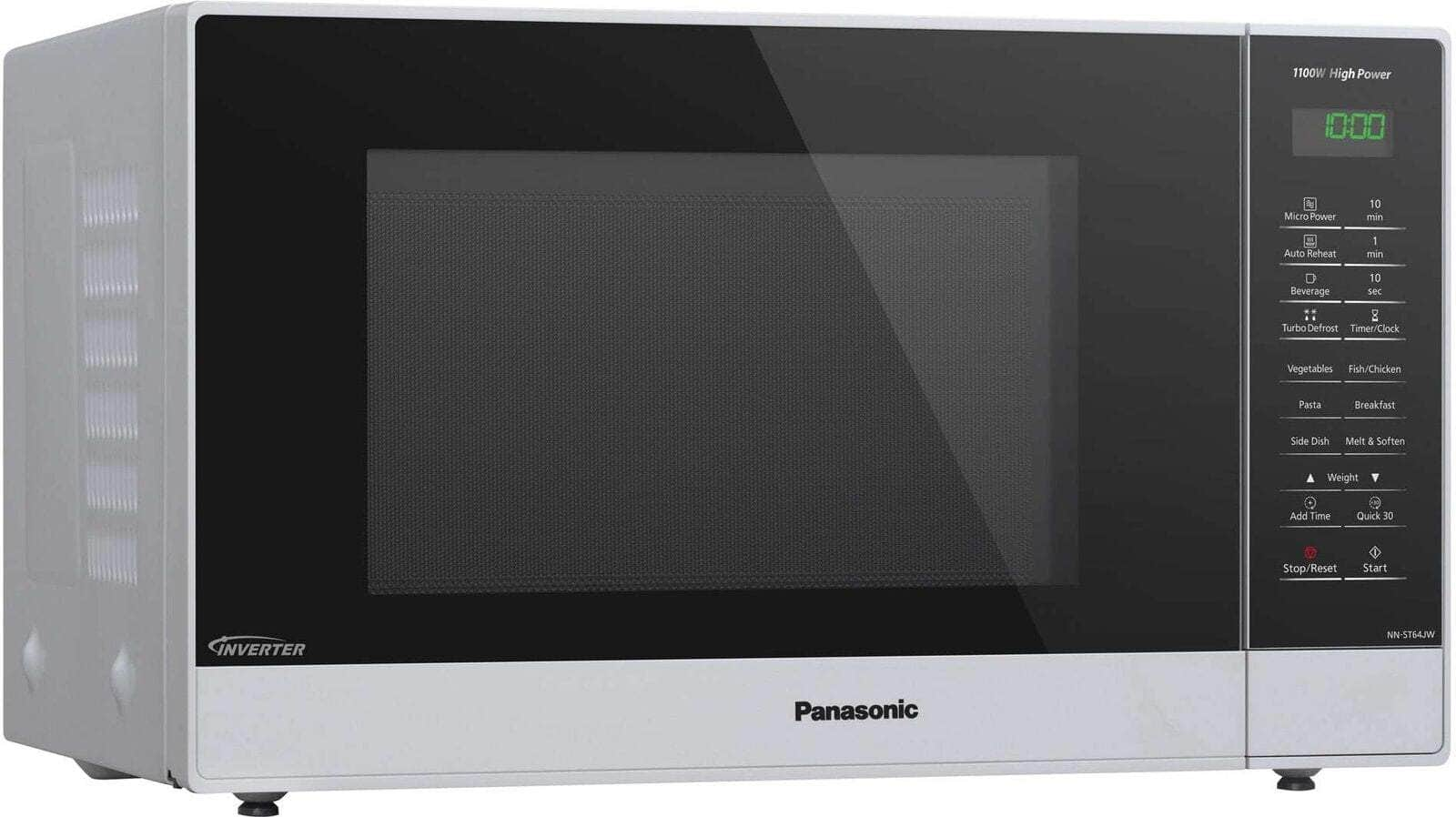 Panasonic 32L 1100W Compact Inverter Microwave Oven NN-ST64JWQPQ