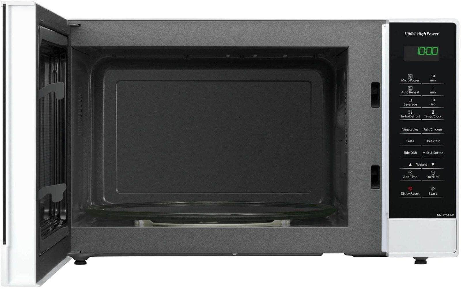 Panasonic 32L 1100W Compact Inverter Microwave Oven NN-ST64JWQPQ