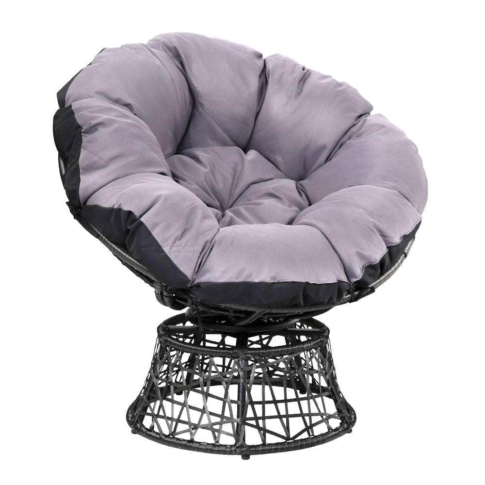 Papasan Chair - Black