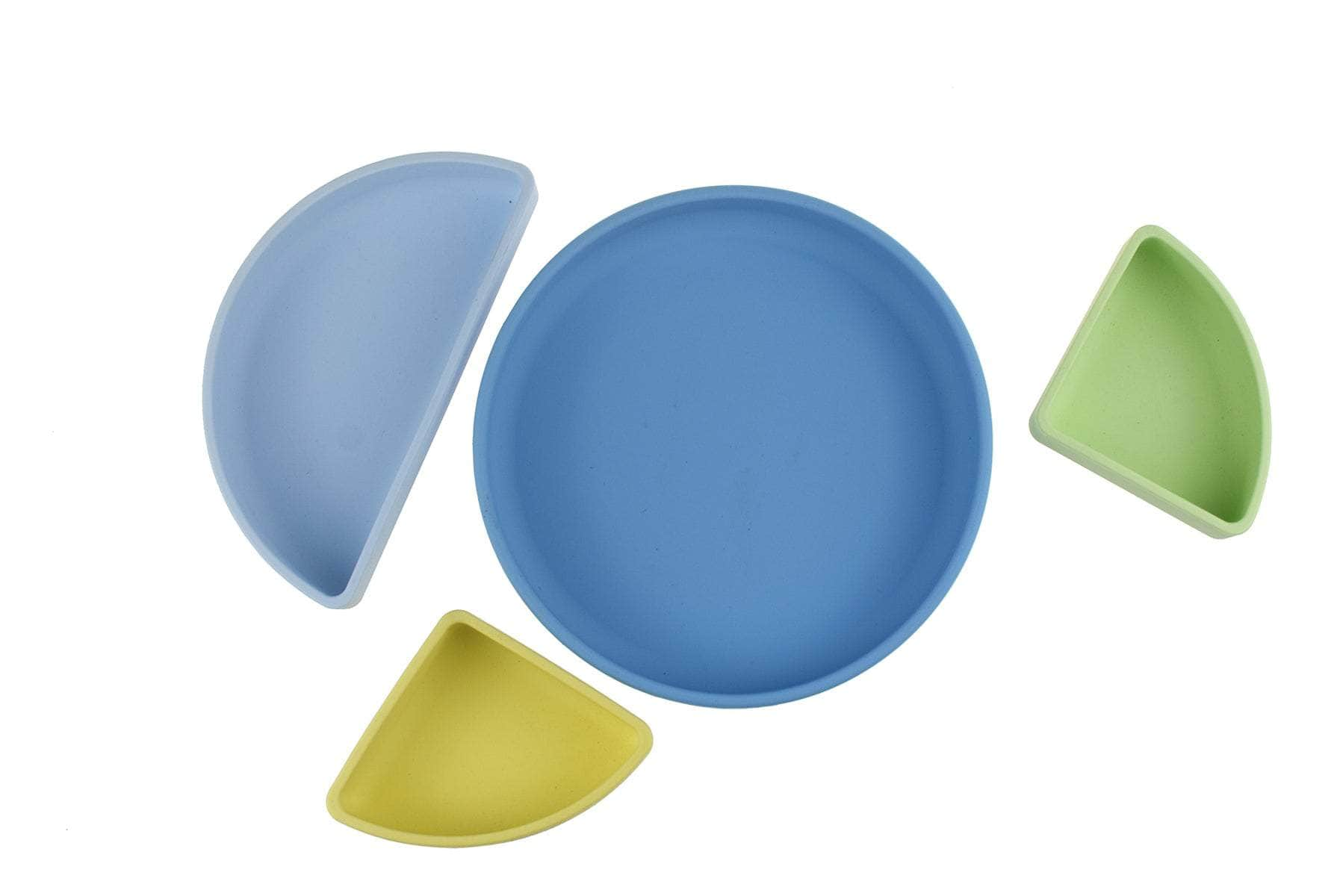 Parting Plates 4 Pcs Silicone Set