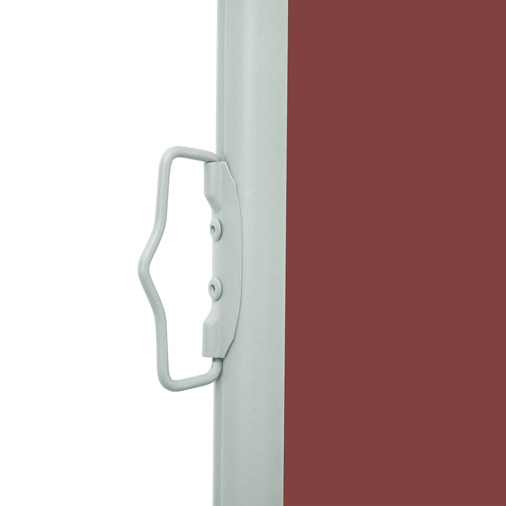 Patio Retractable Side Awning,  Brown