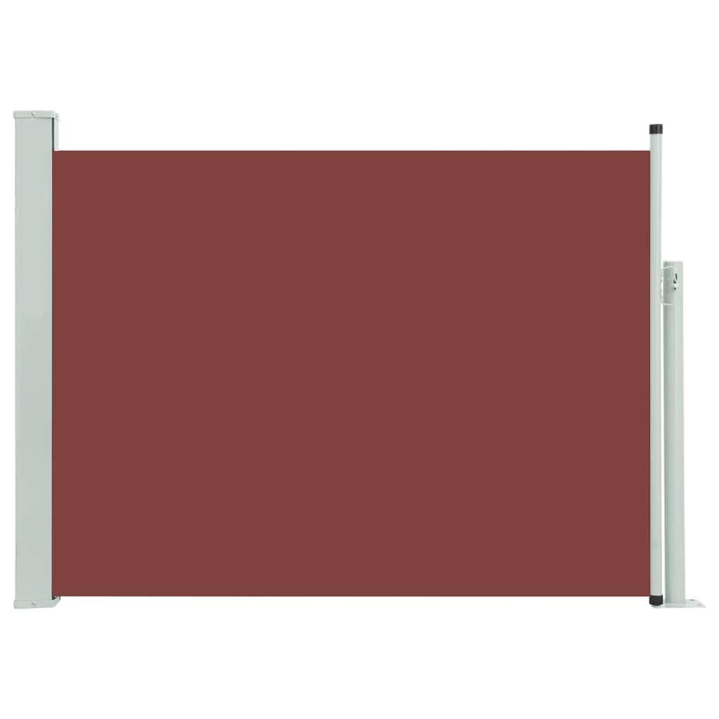 Patio Retractable Side Awning/Brown