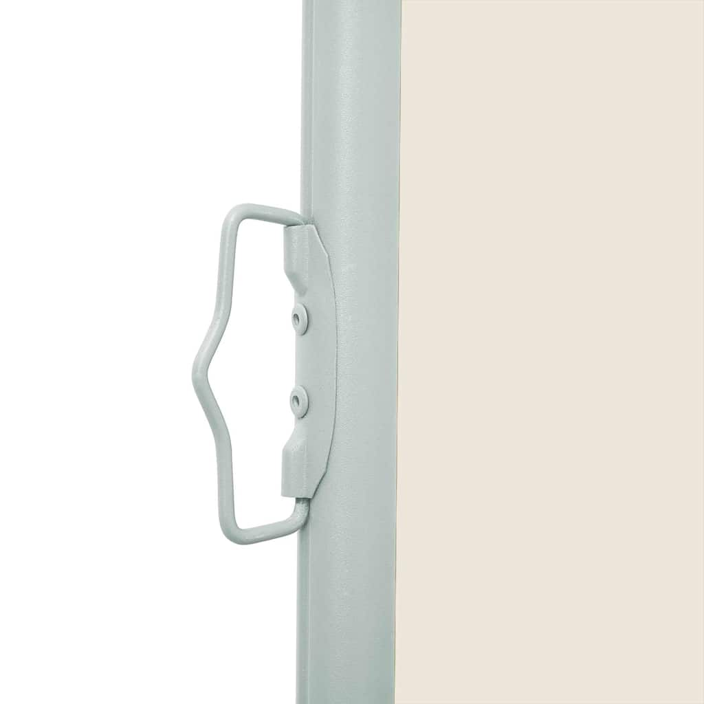 Patio Retractable Side Awning,  Cream