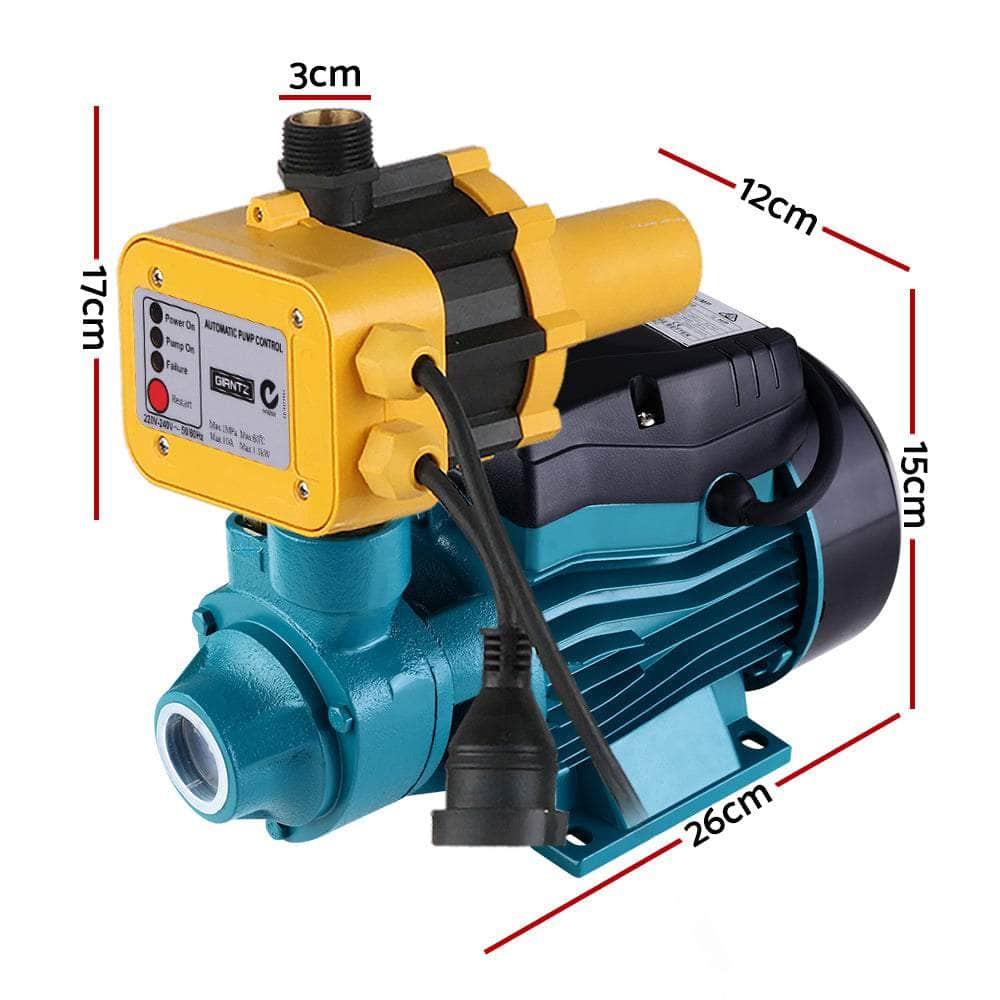 Peripheral Water Pump Garden Boiler Car Wash Electric Irrigation Qb60 Yellow