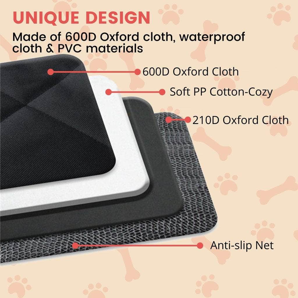 Pet Car Back Seat Cover Waterproof Safety -