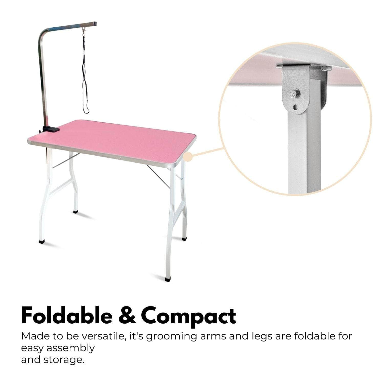 Pet Grooming Table 90cm Single Pole