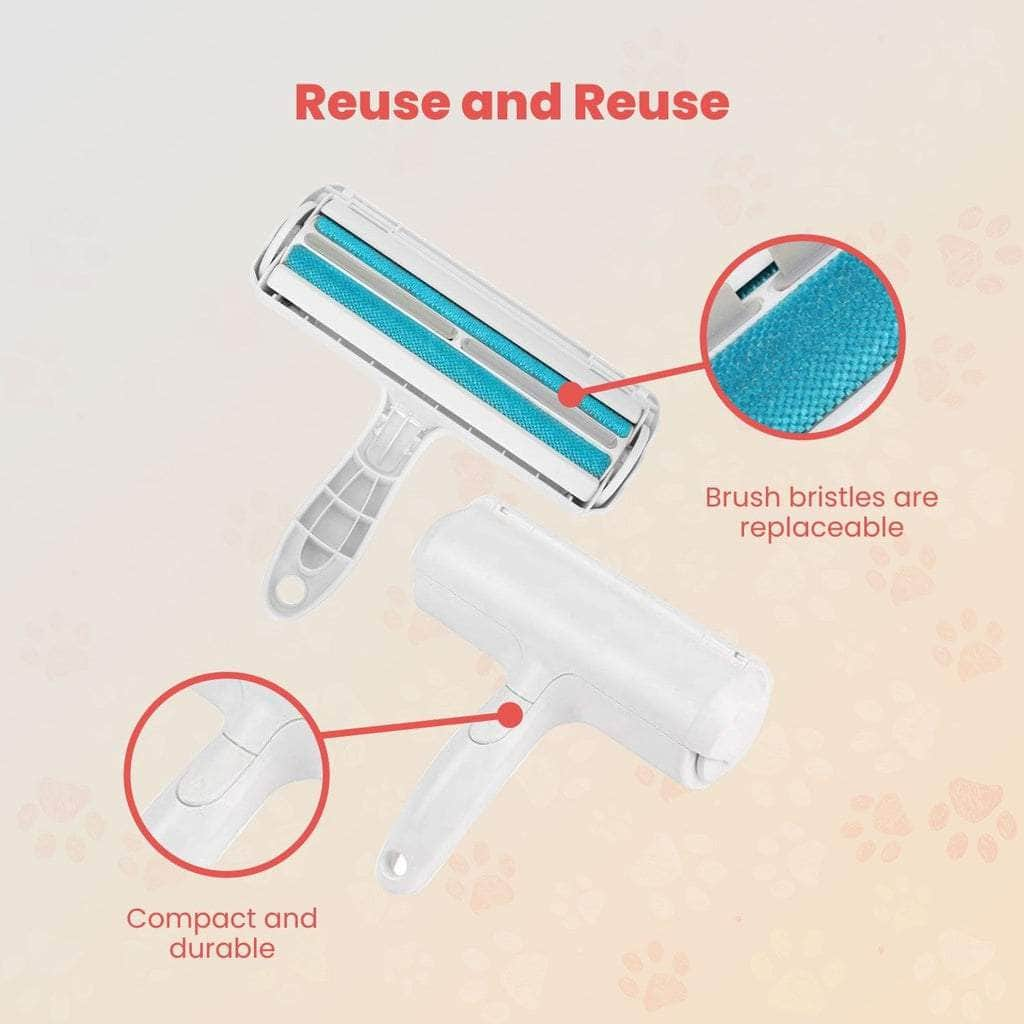 Pet Hair Remover Lint Brush Blue