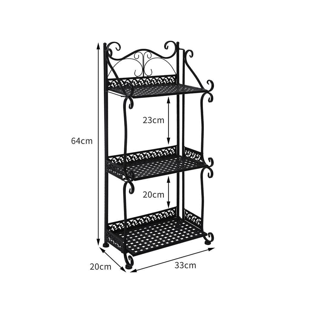 Plant Stand 3 Tiers Outdoor Indoor