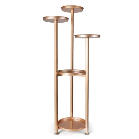 Plant Stand Outdoor Indoor Flower Rose Gold Large