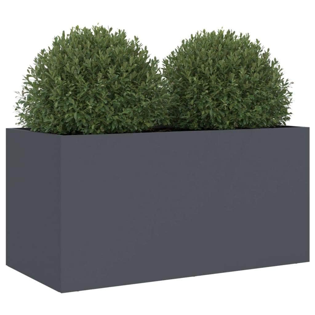 Planter Anthracite Cold-rolled Steel