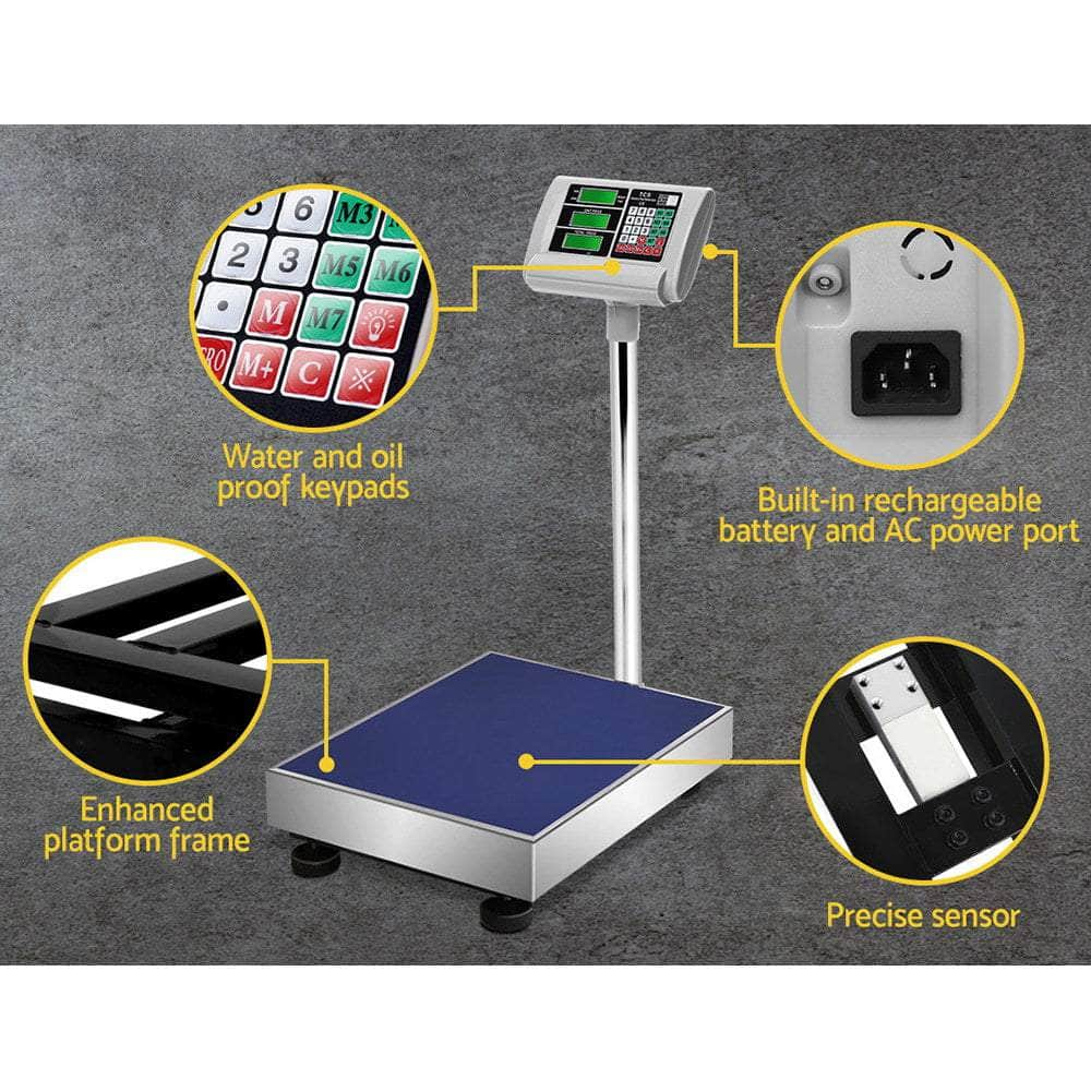 Platform Scales Digital 300Kg Electronic Scale Counting Lcd