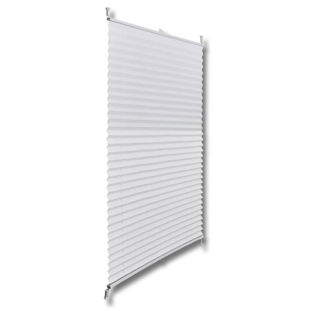 Plisse Blind White Pleated Blind SL