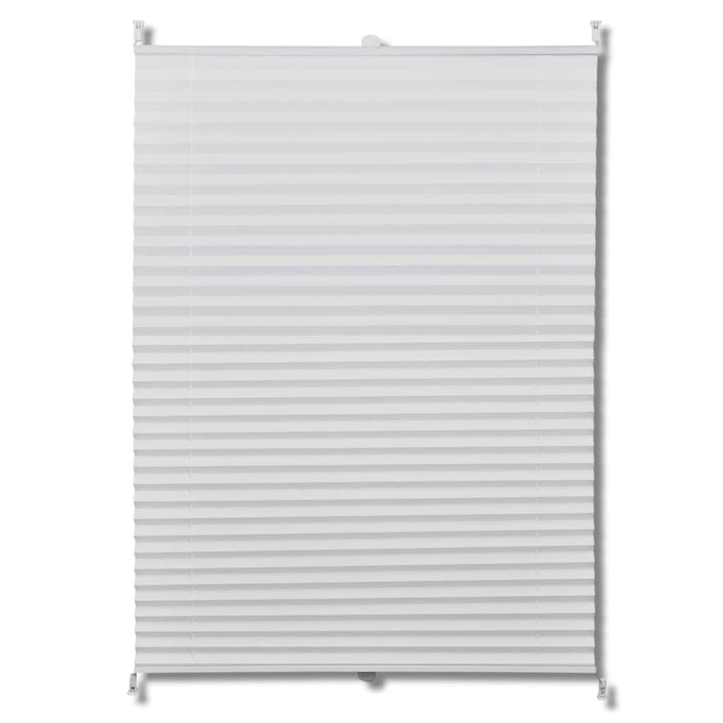 Plisse Blind White Pleated Blind SL