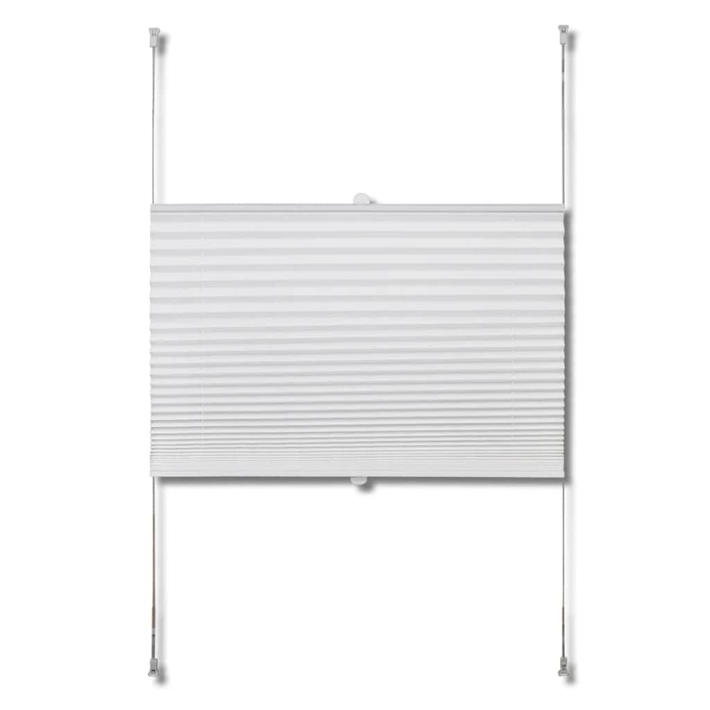 Plisse Blind White Pleated Blind SS