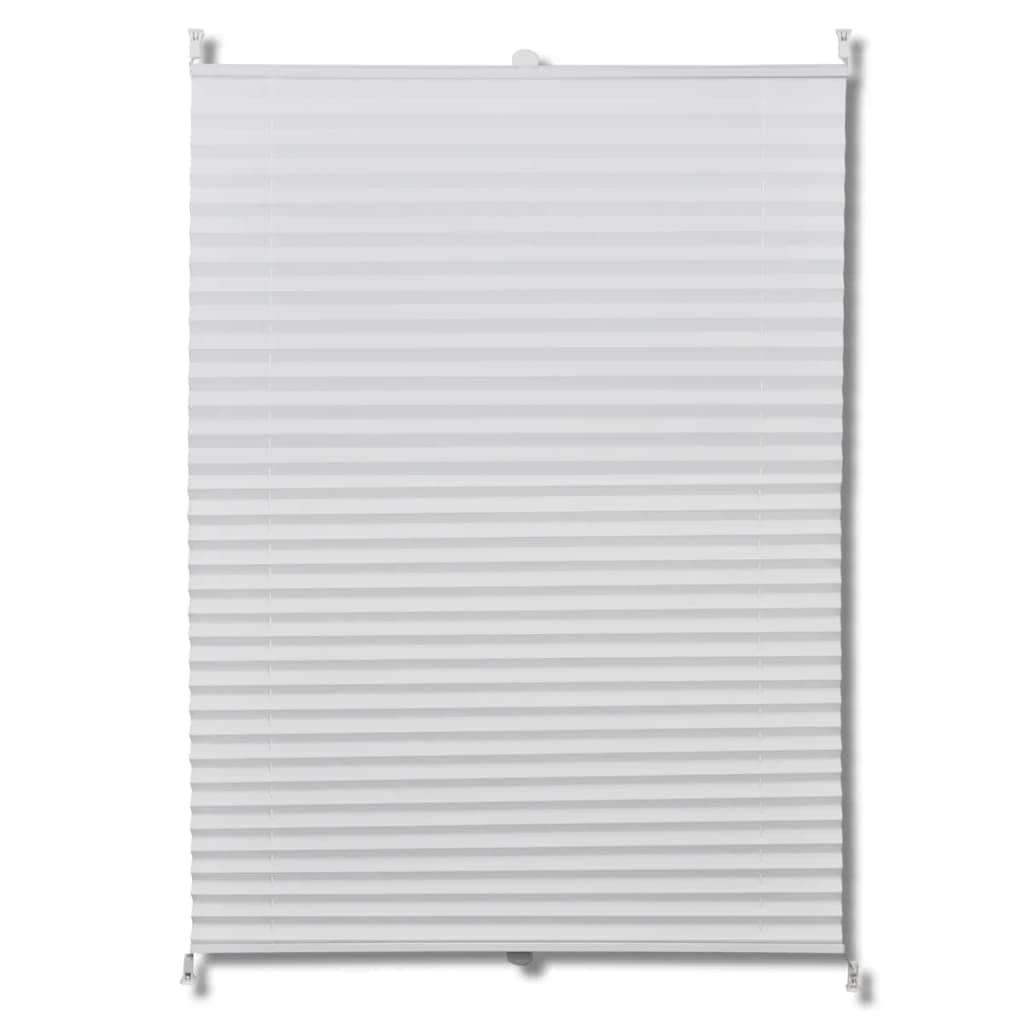 Plisse Blind White Pleated Blind SS