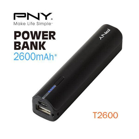 Pny (T2600) 2600Mah Rechargeable Battery Bank