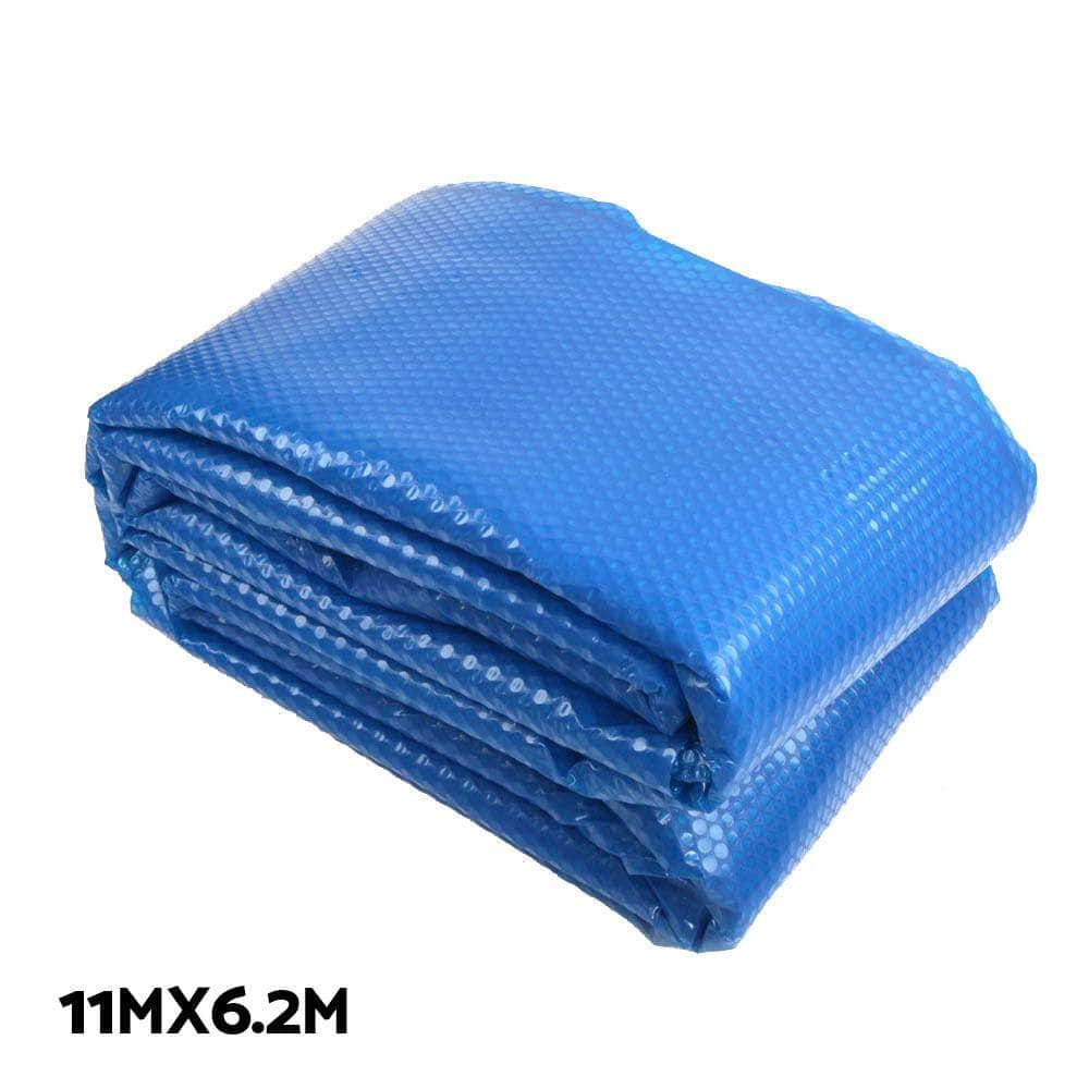 Pool Cover Solar Blanket 400 Micron Roller Covers Swimming 11M X 6.2M