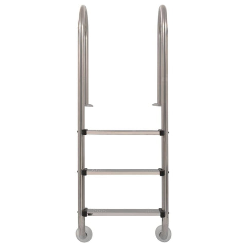 Pool Ladder 3 Steps Stainless Steel 120 cm