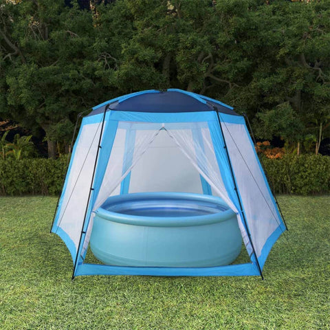 Pool Tent Fabric  Blue