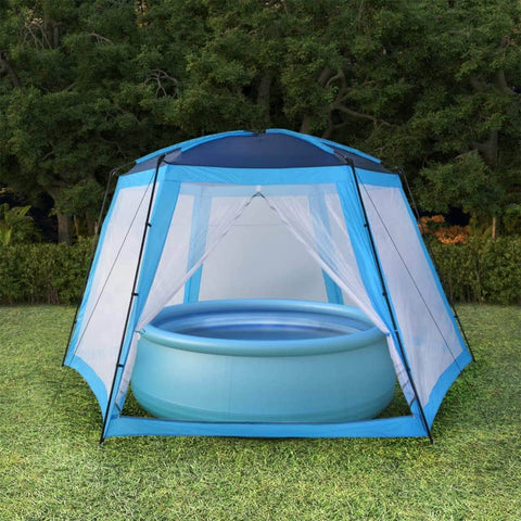 Pool Tent Fabric Blue