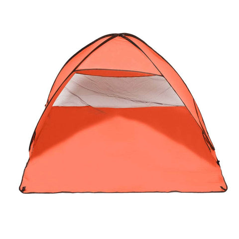 Pop Up Beach Tent Caming Portable Orange